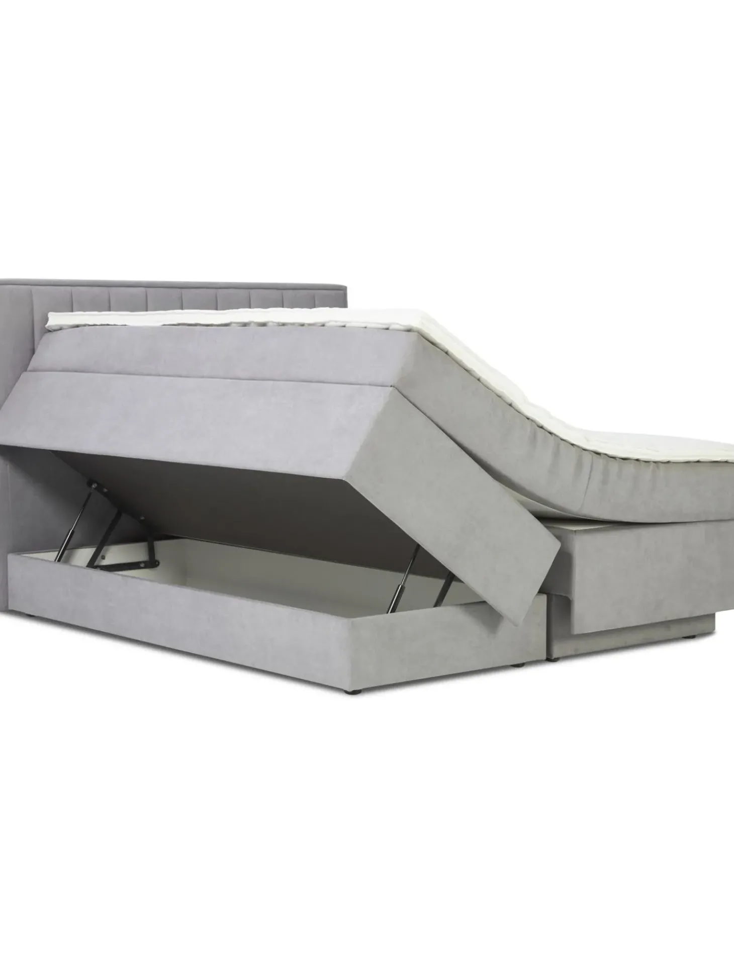 Cama Continental Livia, Con Espacio De Almacenamiento