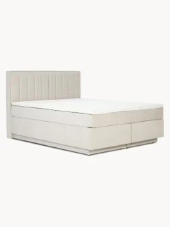 Cama Continental Livia, Con Espacio De Almacenamiento