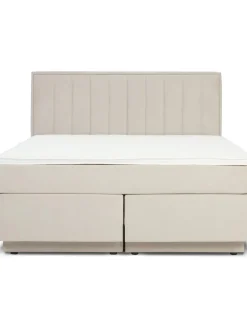 Cama Continental Livia, Con Espacio De Almacenamiento