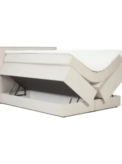 Cama Continental Livia, Con Espacio De Almacenamiento