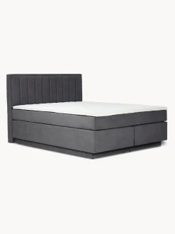 Cama Continental Livia, Con Espacio De Almacenamiento
