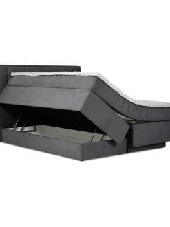 Cama Continental Livia, Con Espacio De Almacenamiento