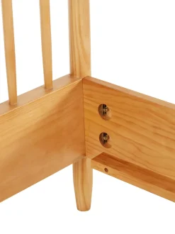 Cama De Madera De Pino Maciza Windsor, Con Cabecero