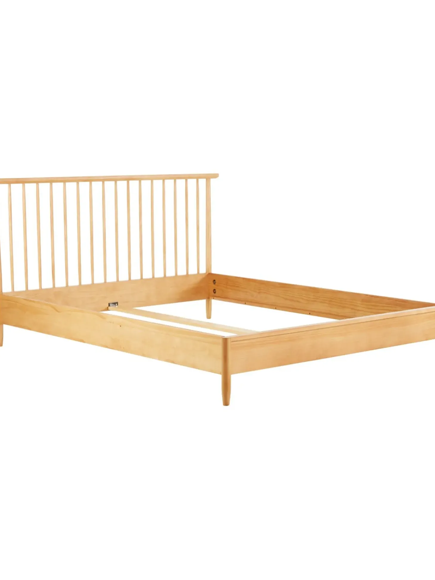Cama De Madera De Pino Maciza Windsor, Con Cabecero
