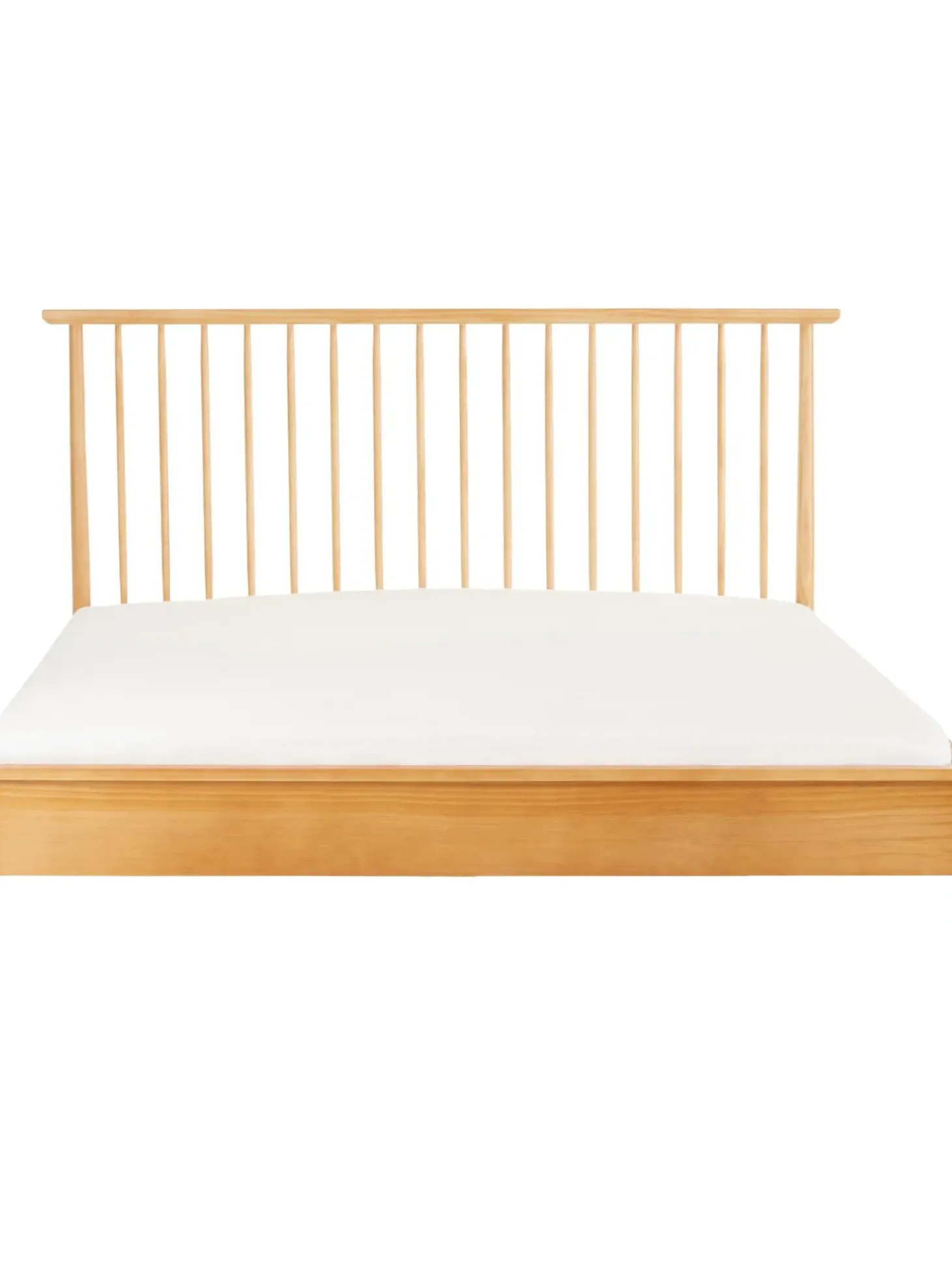 Cama De Madera De Pino Maciza Windsor, Con Cabecero