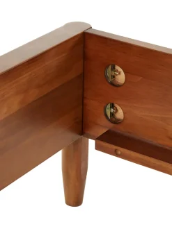 Cama De Madera De Pino Maciza Windsor