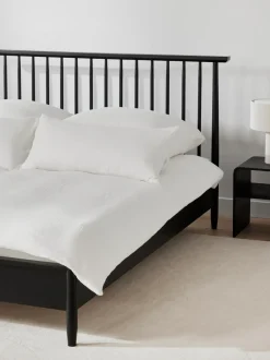 Cama De Madera De Pino Maciza Windsor, Con Cabecero