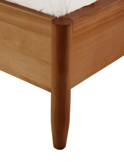 Cama De Madera De Pino Maciza Windsor, Con Cabecero