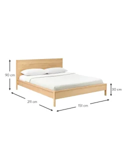 Cama De Madera Tamica, Con Cabecero