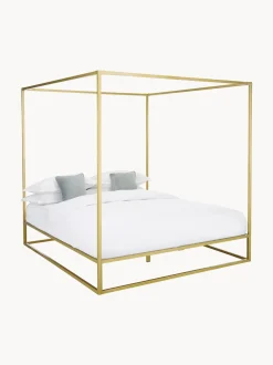 Cama De Metal Con Dosel Belle