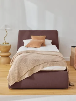 Cama Individual Cloud, Con Espacio De Almacenamiento