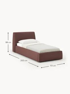 Cama Individual Cloud, Con Espacio De Almacenamiento