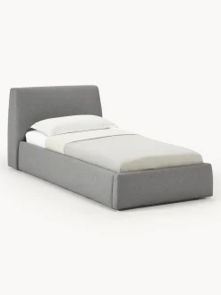 Cama Individual Cloud, Con Espacio De Almacenamiento