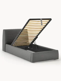 Cama Individual Cloud, Con Espacio De Almacenamiento