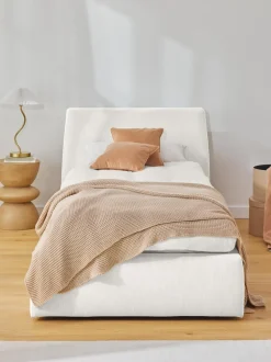 Cama Individual Cloud, Con Espacio De Almacenamiento