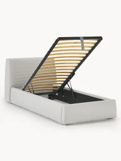 Cama Individual Cloud, Con Espacio De Almacenamiento