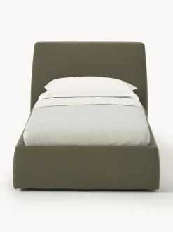 Cama Individual Cloud, Con Espacio De Almacenamiento