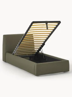 Cama Individual Cloud, Con Espacio De Almacenamiento