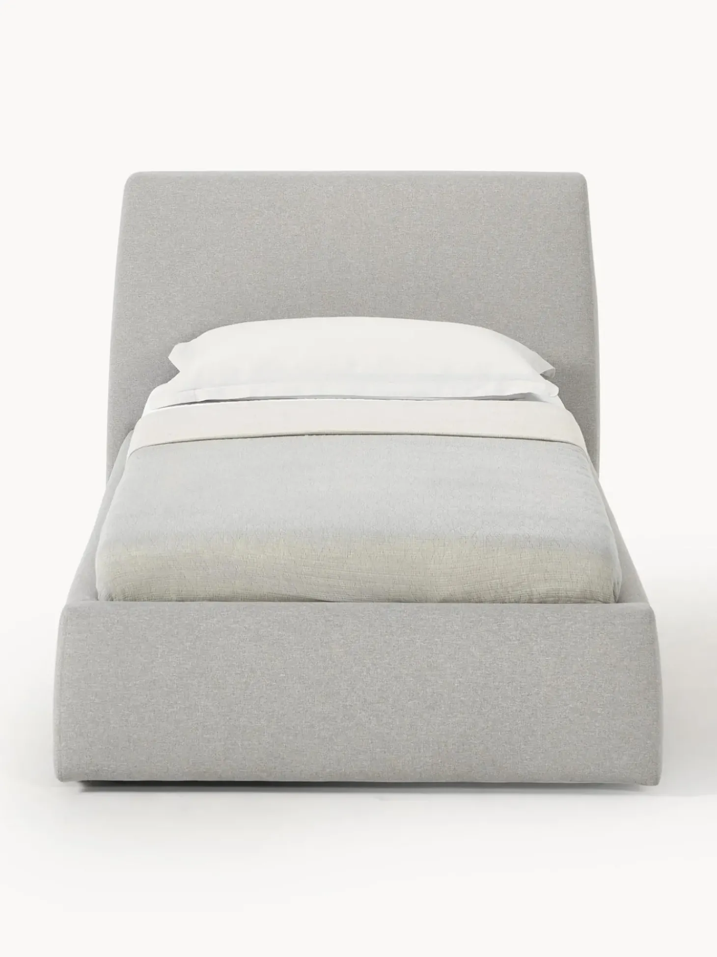 Cama Individual Cloud, Con Espacio De Almacenamiento