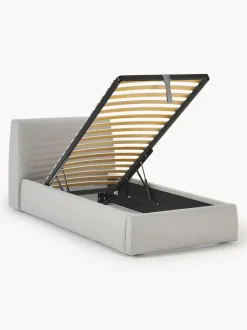 Cama Individual Cloud, Con Espacio De Almacenamiento