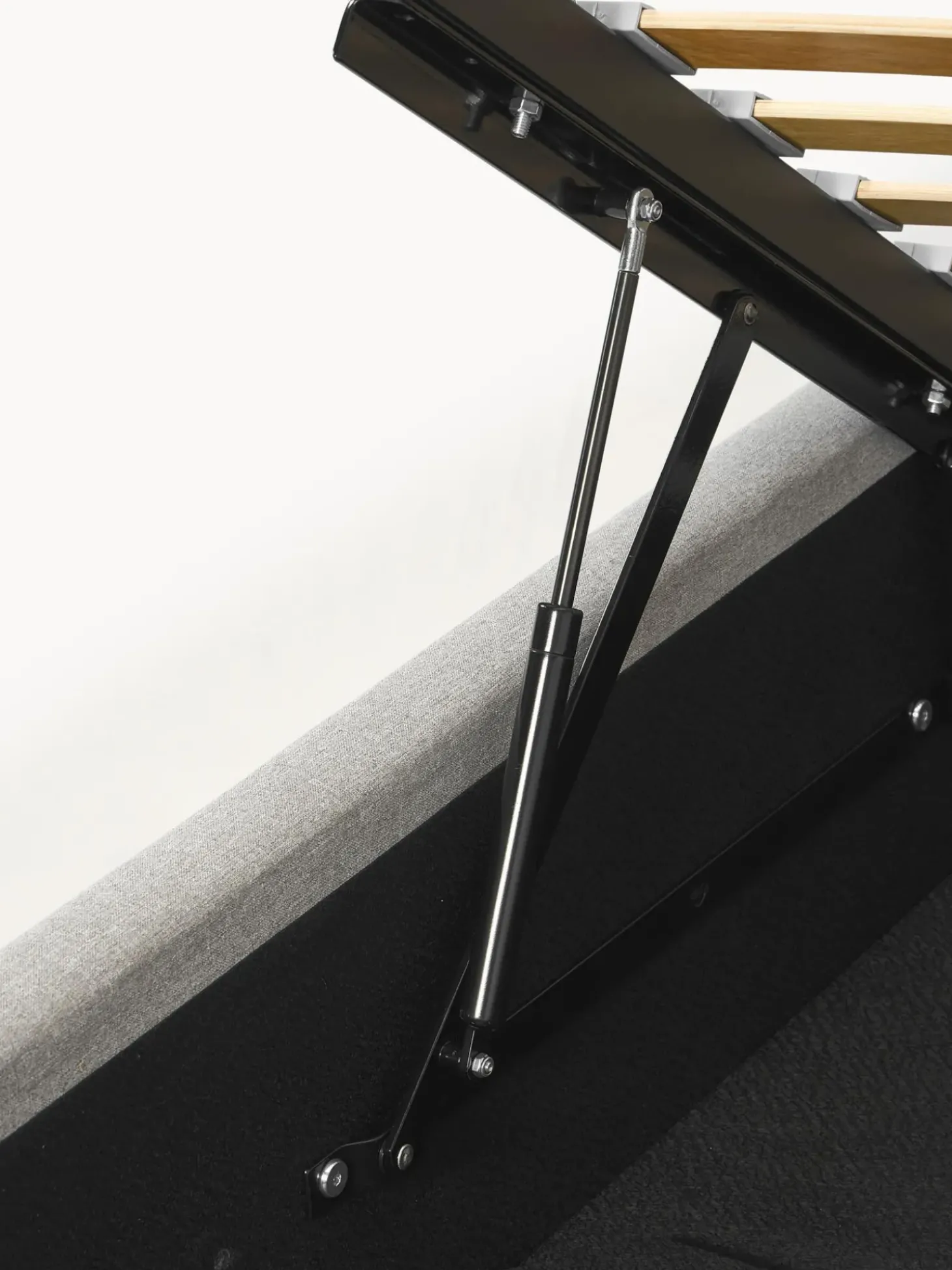 Cama Individual Cloud, Con Espacio De Almacenamiento