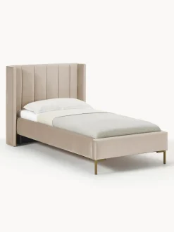 Cama Individual De Terciopelo Dusk