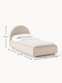 Cama Individual Ebba, Con Espacio De Almacenamiento