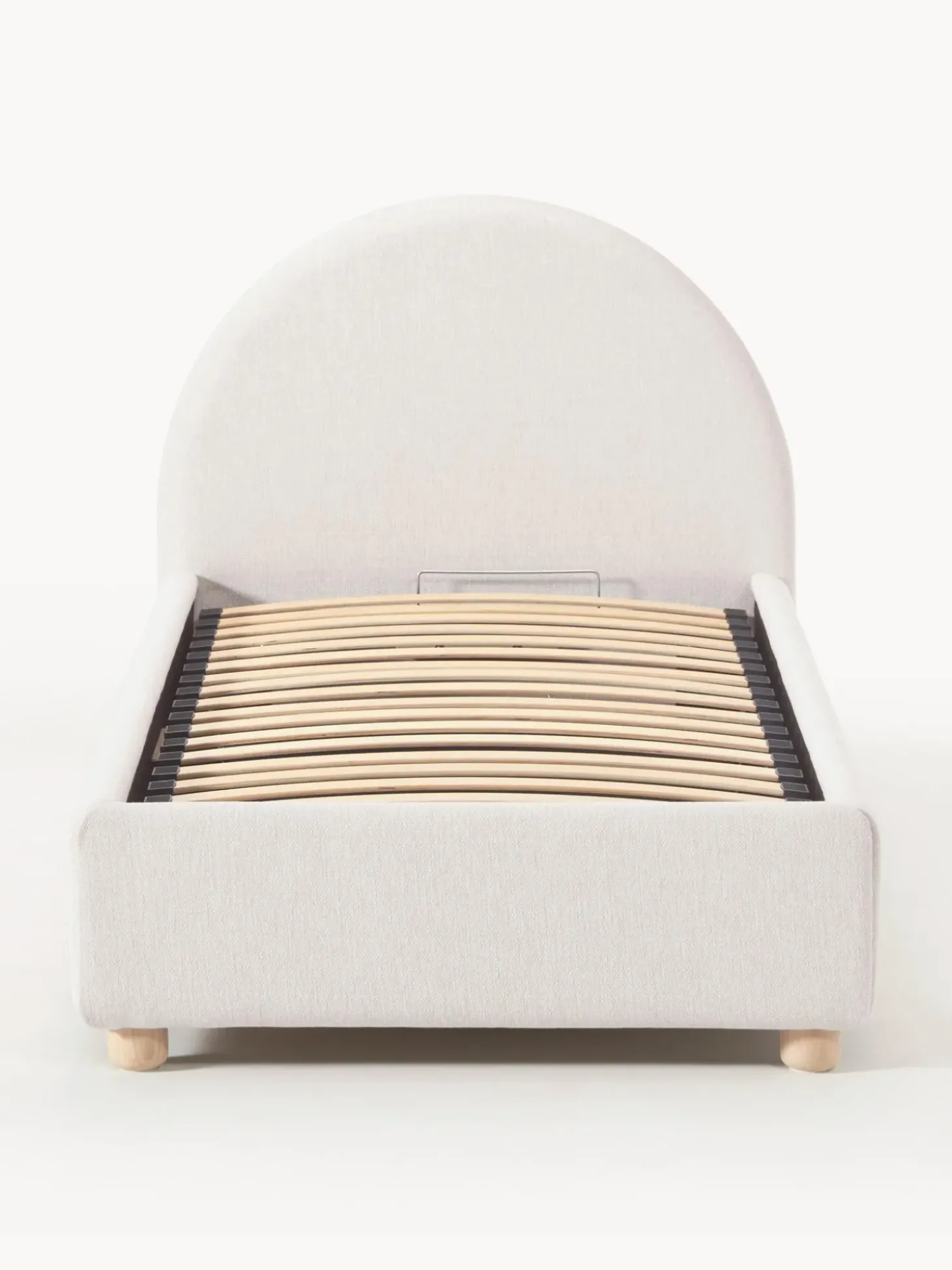 Cama Individual Ebba, Con Espacio De Almacenamiento