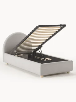 Cama Individual Ebba, Con Espacio De Almacenamiento