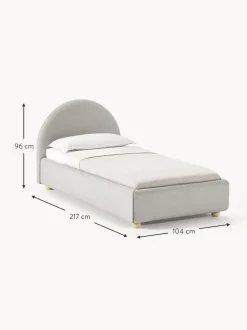 Cama Individual Ebba, Con Espacio De Almacenamiento
