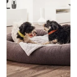 Cama Para Mascotas En Tejido Boucle Teddy, Tamanos Diferentes