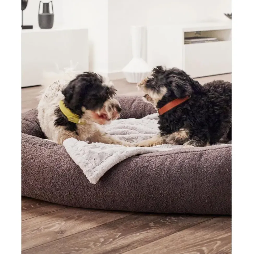 Cama Para Mascotas En Tejido Boucle Teddy, Tamanos Diferentes