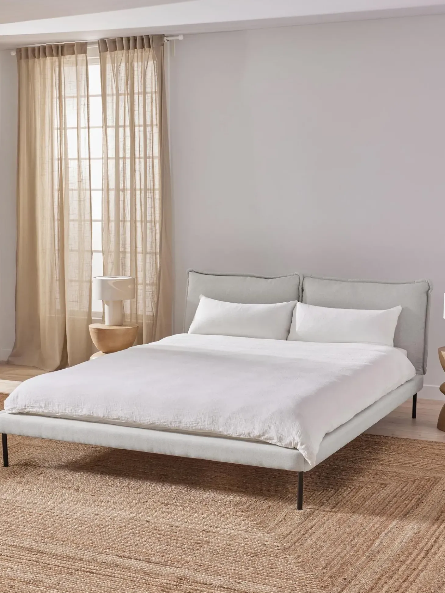 Cama Tapizada Amelia