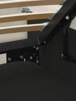 Cama Tapizada Cloud, Con Espacio De Almacenamiento