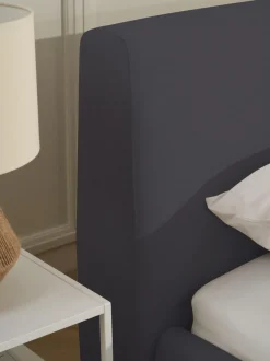 Cama Tapizada Cloud, Con Espacio De Almacenamiento