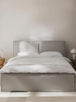 Cama Tapizada Dream, Con Espacio De Almacenamiento