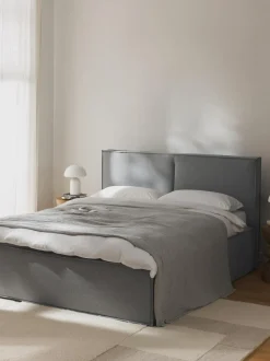 Cama Tapizada Dream, Con Espacio De Almacenamiento
