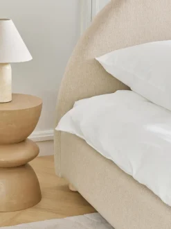 Cama Tapizada Ebba, Con Espacio De Almacenamiento