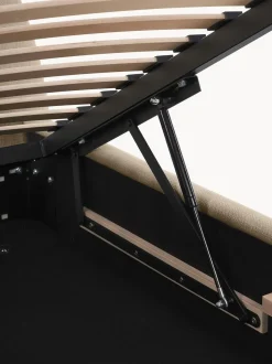 Cama Tapizada Ebba, Con Espacio De Almacenamiento