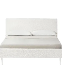 Cama Tapizada En Borreguillo Layla