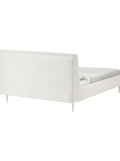 Cama Tapizada En Borreguillo Layla