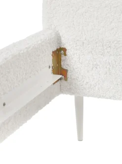 Cama Tapizada En Borreguillo Layla