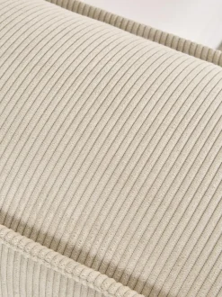 Cama Tapizada En Pana Lennon