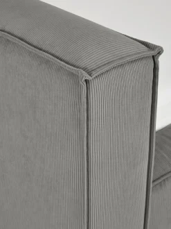 Cama Tapizada En Pana Lennon