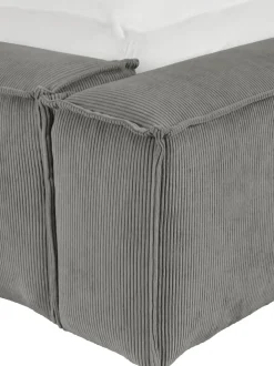 Cama Tapizada En Pana Lennon