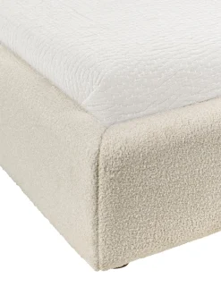 Cama Tapizada En Tejido Boucle Ebba