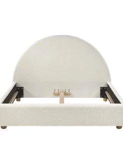 Cama Tapizada En Tejido Boucle Ebba