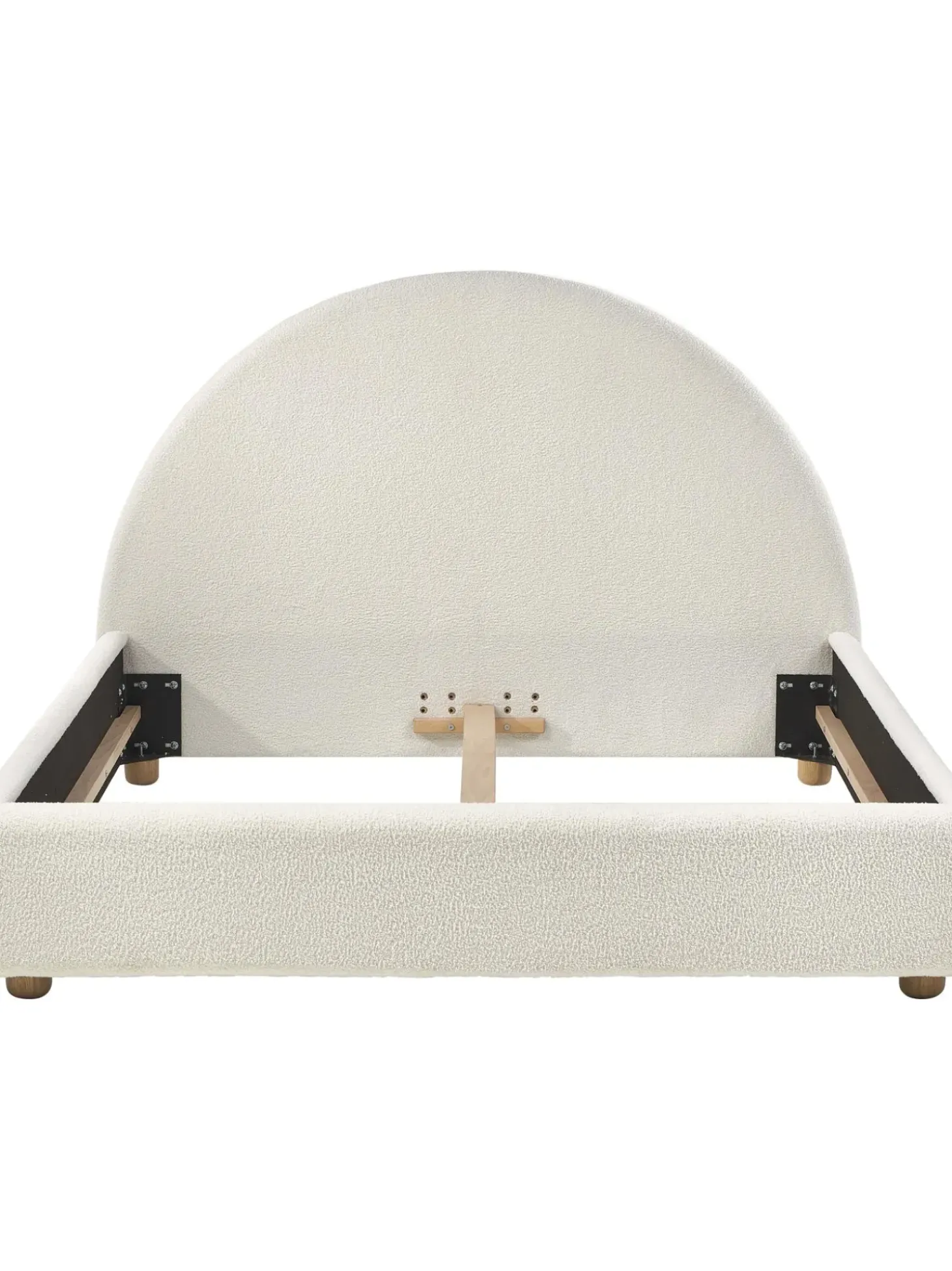 Cama Tapizada En Tejido Boucle Ebba