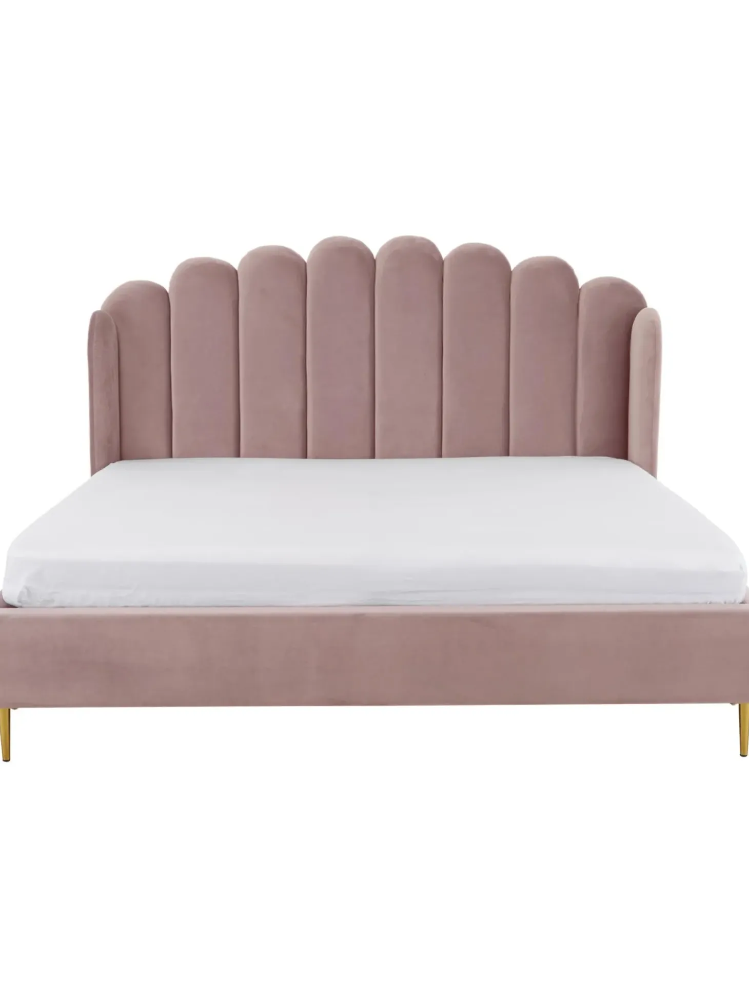 Cama Tapizada En Terciopelo Glamour