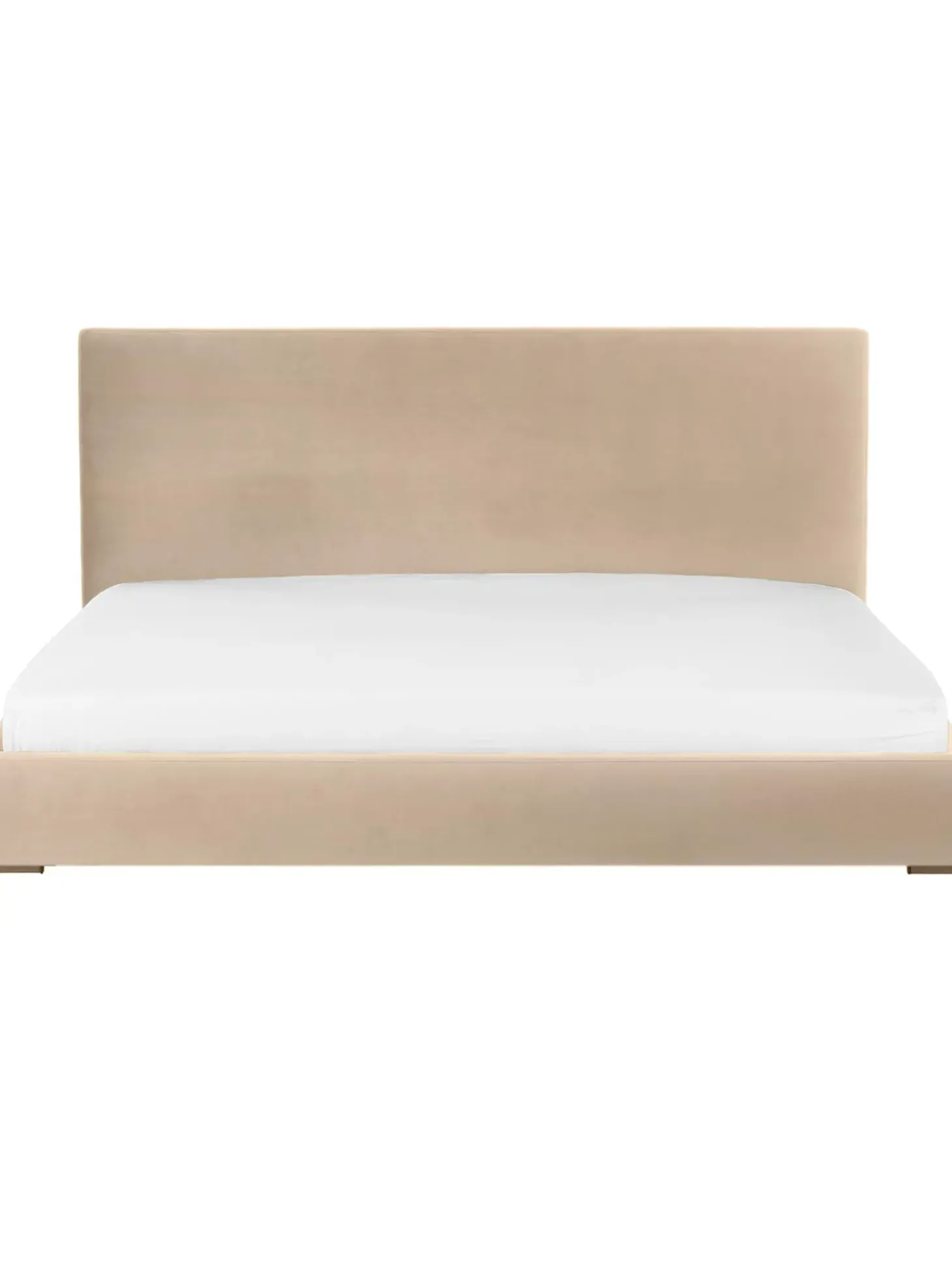 Cama Tapizada En Terciopelo Peace